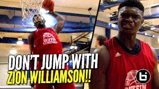 Zion Williamson Dunks ALL OVER Steph Curry's Old High School! Full Highlights!