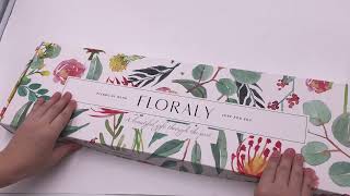 floral bloom/fresh flowers packaging shipping box ,fresh rose subscription letterbox
