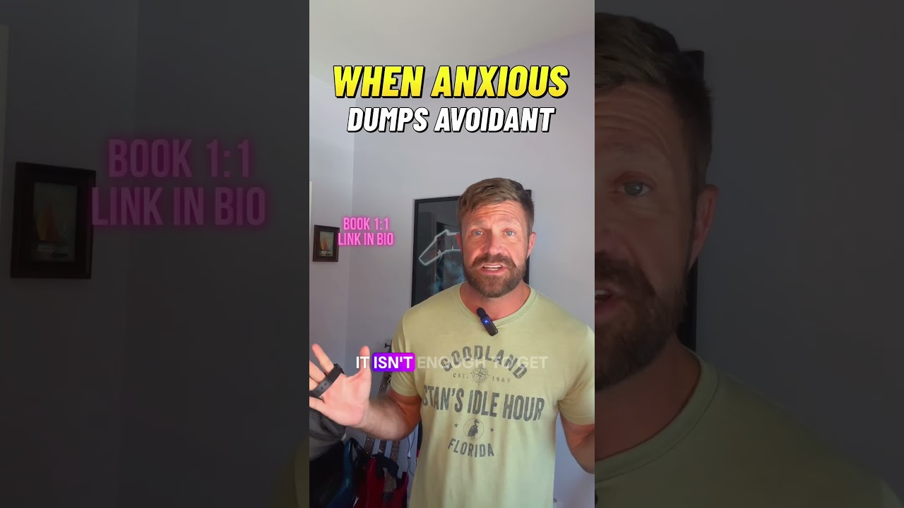 When anxious dumps avoidant #anxiousattachment #avoidantattachment #breakup #heartbreak #dating