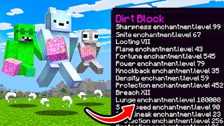 Minecraft, But Jumping Enchants EVERYTHING...