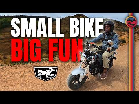 I Took a 125cc "Toy" Over 5 Mountain Passes