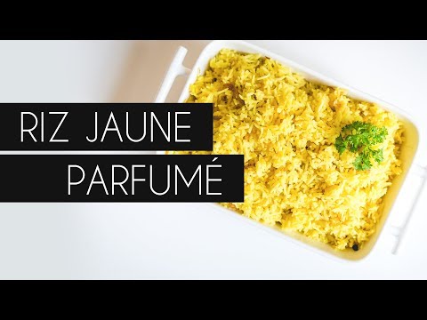 Riz jaune parfumé - Recette Sri lankaise