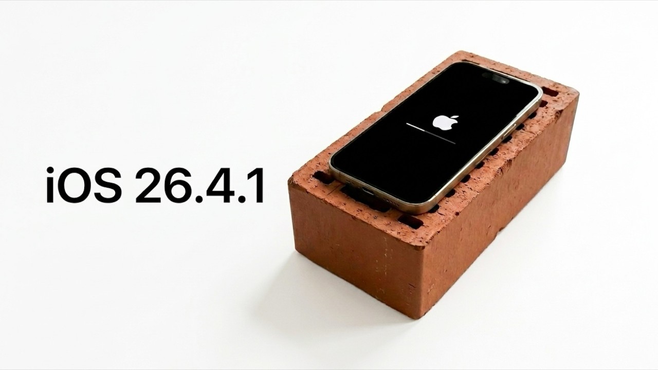 iOS 26.4.1 превращает iPhone в кирпич