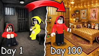 Download lagu Yuta, Mio, and Baby Celine Decorate Prison From Day 1 to 100 || ROBLOX mp3