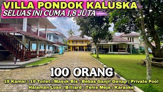 Download lagu SERIOUSLY‼️LARGE, TRAFFIC-FREE VILLA FOR ONLY 1.8 MILLION | VILLA PONDOK KALUSKA mp3