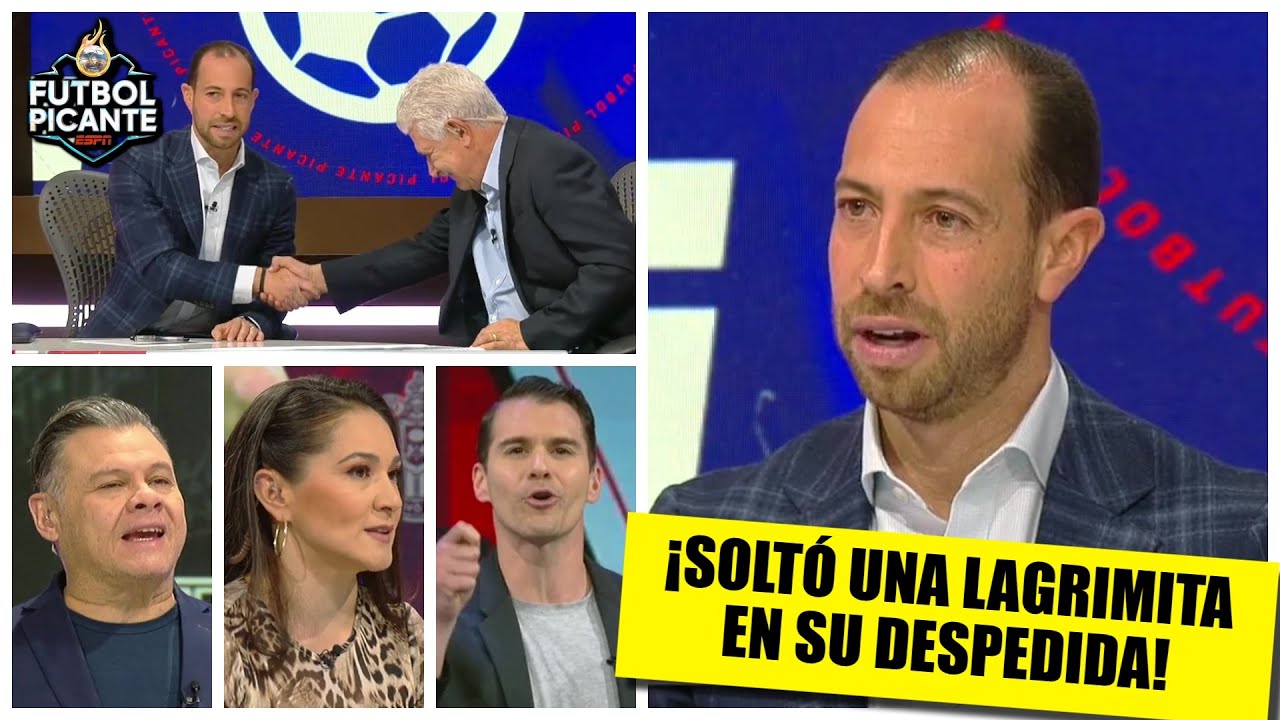 IMPERDIBLE Así fue la emotiva DESPEDIDA de YMAY de ESPN. ¡Lo hicieron llorar! | Futbol Picante