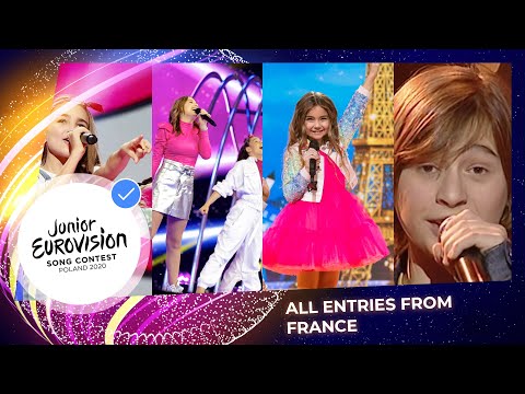 All Junior Eurovision songs from France 🇫🇷