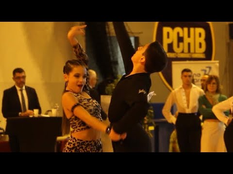 Matheo RECIO & Rose MARQUEZ - Coupe de France, Pontault Combault, Juniors Latine (Rumba)