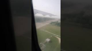 preview picture of video 'Allahabad airport, Airoplane landing'