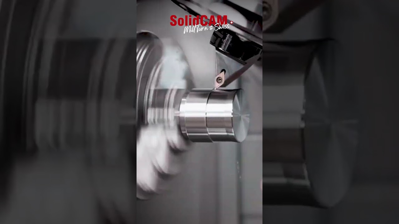 SolidCAM Turning on a DMG Mori NTX 1000