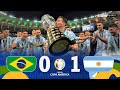 Brasil 0 x 1 Argentina ● 2021 Copa América Final Extended Goals & Highlights HD