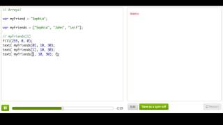 Intro to Arrays | Computer Programming | Khan Academy
