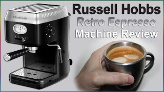 Retro Espresso Machine Review - Russell Hobbs 28251