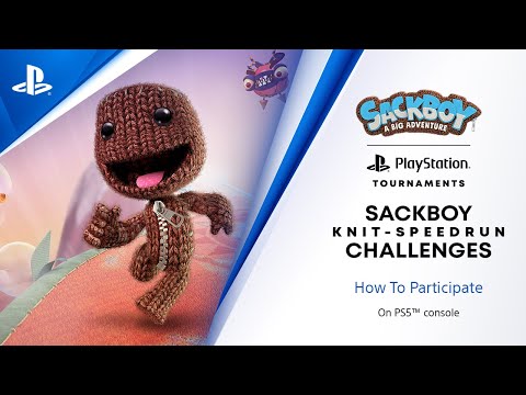 Test your skills and reflexes in the brand new Sackboy: A Big Adventure Knit-Speedrun Challenge