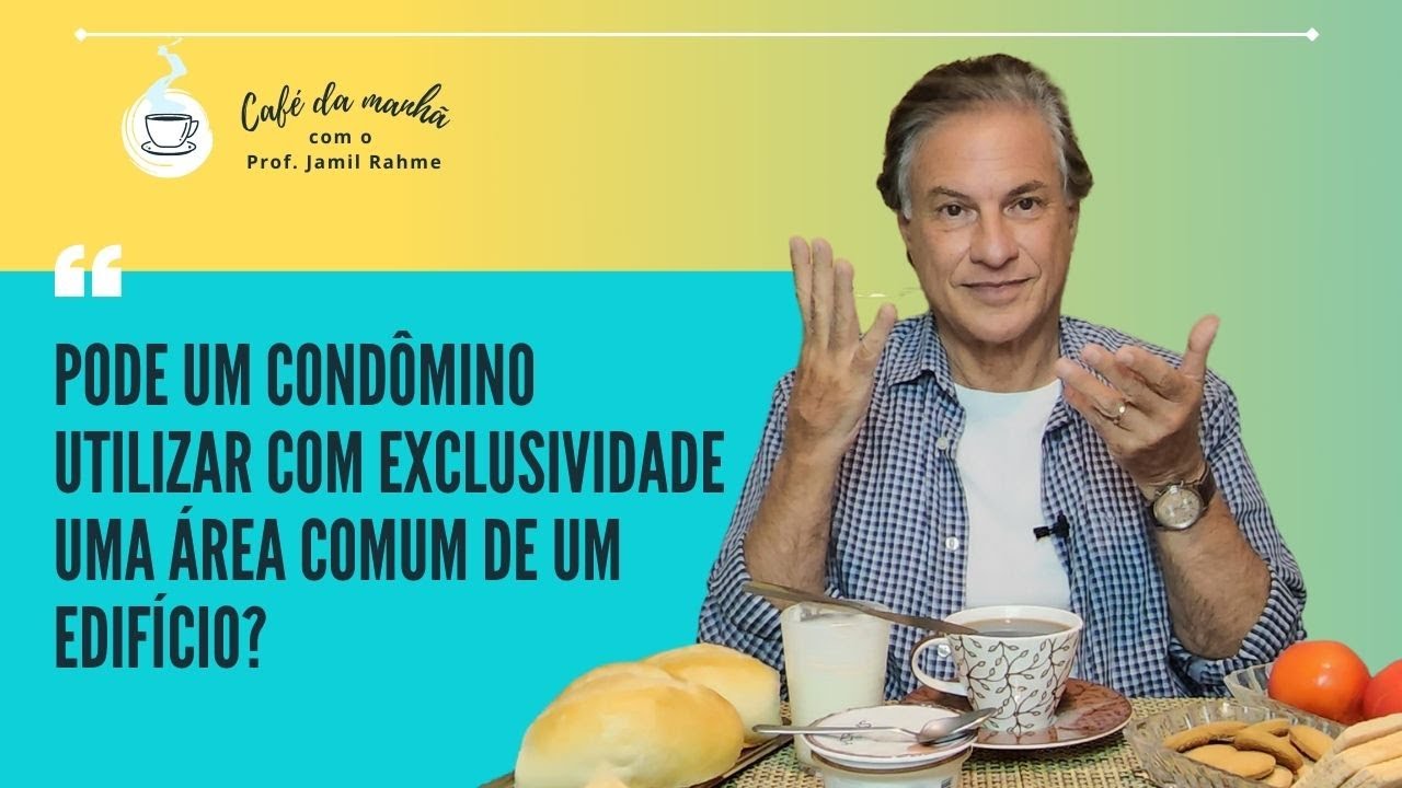 Pode um certo condômino utilizar com exclusividade uma área comum do edifício?