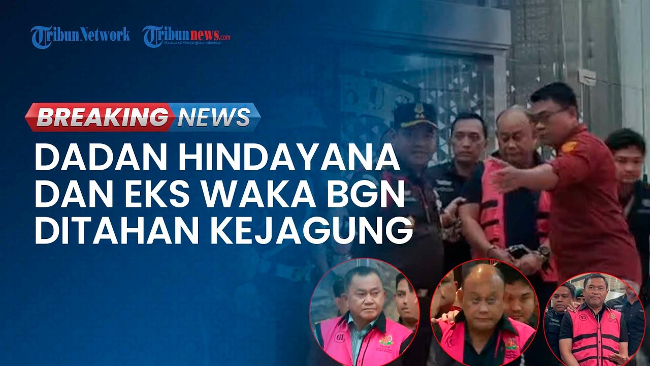 BREAKING NEWS: Eks Kepala BGN Dadan Hindayana Resmi Ditahan Kejagung, Kini Pakai Rompi Pink