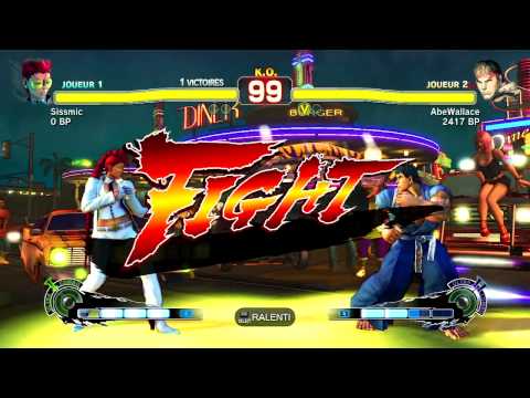 SSF4 : Sissmic (Viper) vs AbeWallace (Ryu)