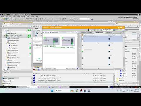 Date 1: Open User Communication/ How to use TCON & TDISCON Instructions in Tia Portal