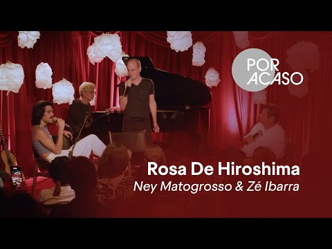 Ney Matogrosso e Zé Ibarra emocionam com “Rosa de Hiroshima” — Um Encontro de Gerações!