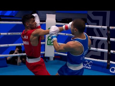R16 (60KG) SHAHBAKHSH DANIYAL (IRI) vs ROSENOV RADOSLAV (BUL) | IBA World Boxing Championships 2023