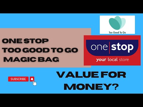 Too good to Go One Stop Magic Bag....see what's inside