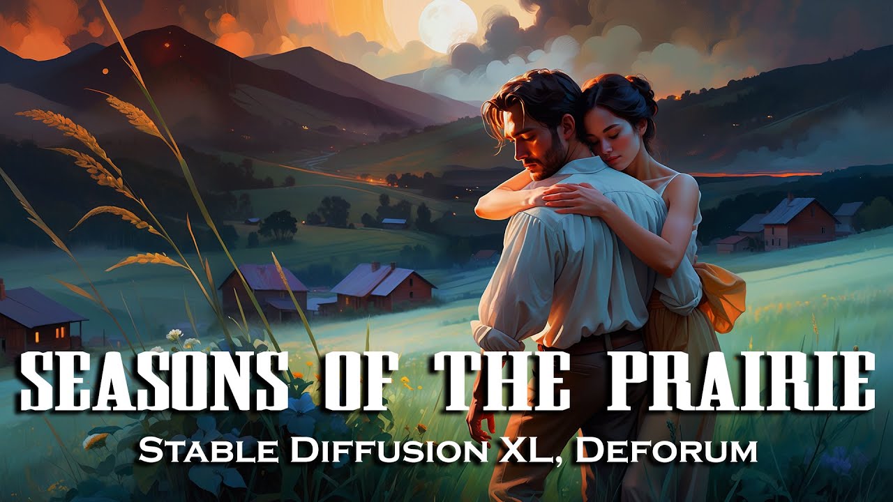 Seasons of the Prairie 🌦 Stable Diffusion XL, Deforum