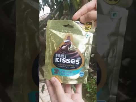 Unboxing Hershey's Kisses Milk Chocolate |chocolate asmr #shorts #shortvideo #trending #viralshorts
