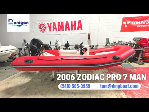 [SOLD] 2006 Zodiac PRO 7 MAN Virtual Video Tour