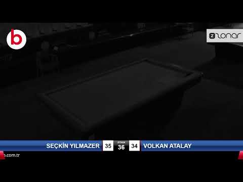 SEÇKİN YILMAZER & VOLKAN ATALAY Bilardo Maçı - 2023 ERKEKLER 1.ETAP-12.TUR