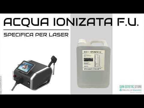 Acqua ionizzata F.U. Tanica 5 lt per raffreddamento laser