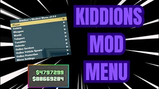 HOW TO INSTALL AND GET INFINITE MONEY USING KIDDIONS MOD MENU ON GTA 5(2023)