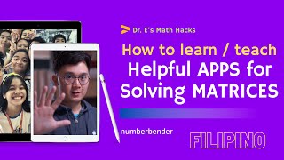 Matrix Operations Web App teaching video thumbnail