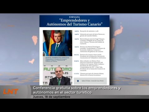 Conferencia gratuita sobre los emprendedores y autónomos en el sector turístico