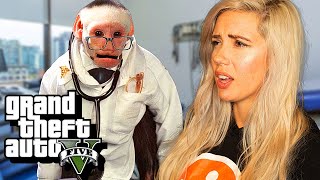The MONKEY Doctor Will See You Now - GTA 5 Funny Moments