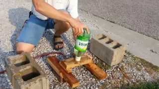 Water bottle rockets: how to build &amp; not lose an eye