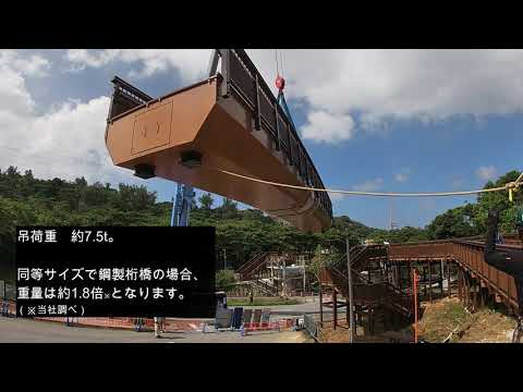 軽くて、塩害に強い！GFRPボックス桁橋のご提案