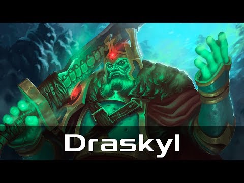 Draskyl — Wraith King, Safe Lane (Apr 1, 2020) | Dota 2 patch 7.25 gameplay