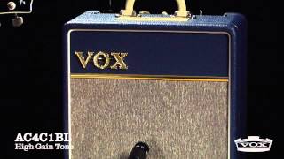 Video thumbnail for VOX AC4C1BL and VOX AC4HW1 Product Overview by Vox Amps