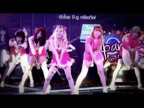 "AngelPluz" cover "Miniskirt+Short Hair" (AOA) @ audition "Japan Festa in Bangkok 2014" :สาย k