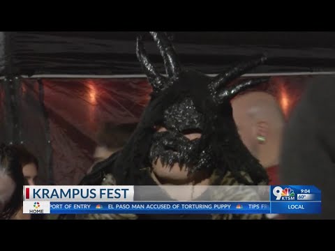 Krampus Fest celebrates  Santa's evil  counterpart