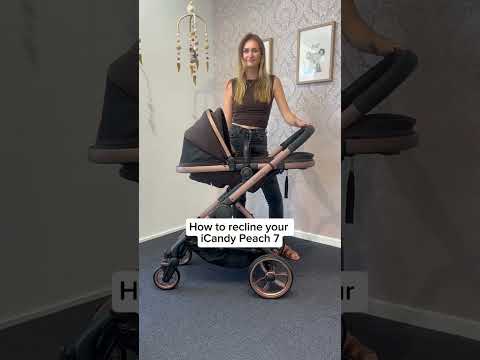 How to recline your iCandy Peach 7 seat unit #iCandy #iCandyAus #Peach7