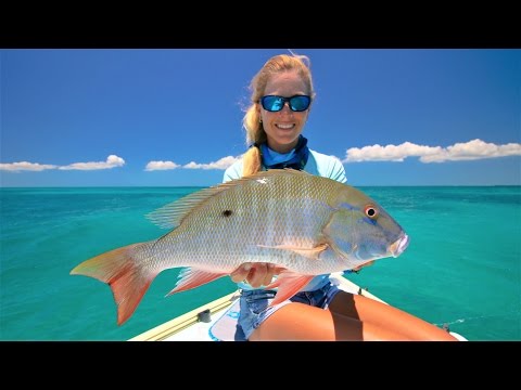 Florida Keys Offshore Snapper Fishing ft. Tropical Drone Footage