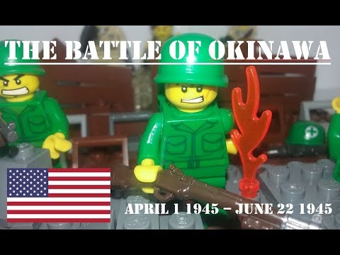 TIMELAPSE: The Battle of Okinawa WW2 | Lego MOC