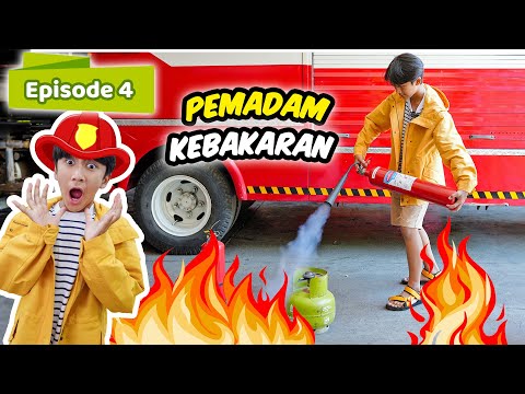 ZIYAN JADI PEMADAM KEBAKARAN - Belajar Bermain Seru Eps 4