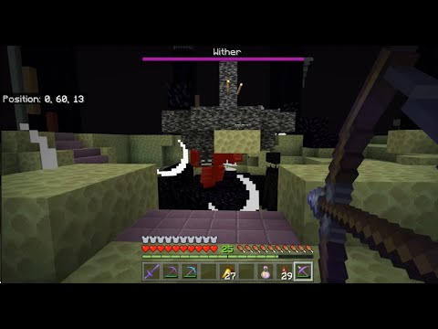 Minecraft Wither farm fail