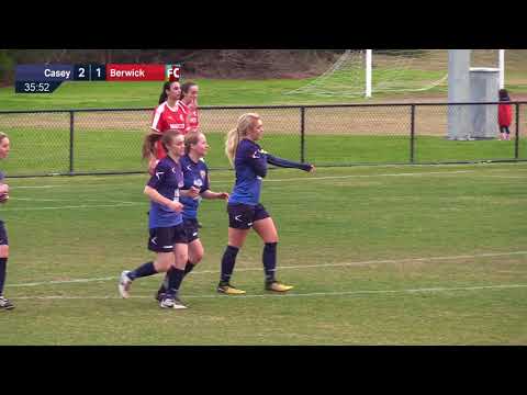 2018 Women's 1 SE Rd 10 - Casey Comets v Berwick City