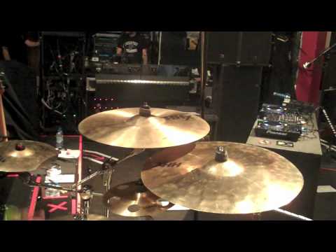 SABIAN Artist Junior Kirton with Katy B Shepherds Bush Empire 2011.mov
