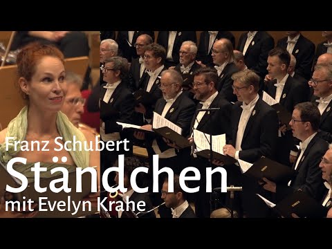 Ständchen, D 920 von Franz Schubert für Mezzosopran & Männerchor - KMGV mit Evelyn Krahe