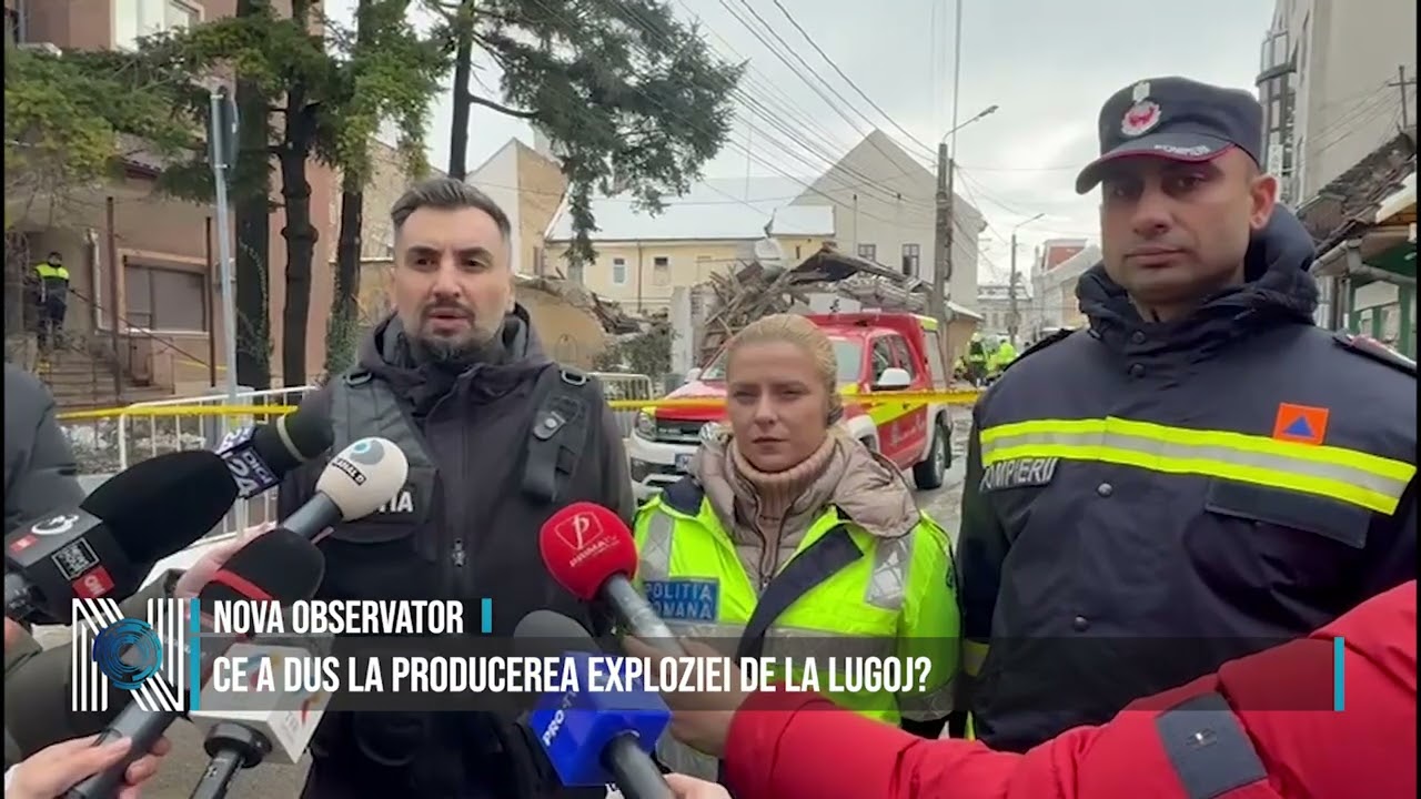 CE A DUS LA PRODUCEREA EXPLOZIEI DE LA LUGOJ?