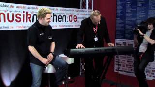 Video thumbnail for Casio Keyboard WK-7500 im MusikMachen.de-Videostudio auf der Musikmesse 2011 by Ralph Maten